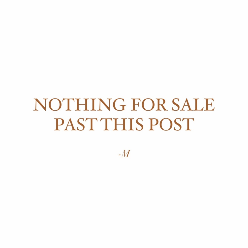 LISTINGS PAST THIS POST ARE NOT FOR SALE